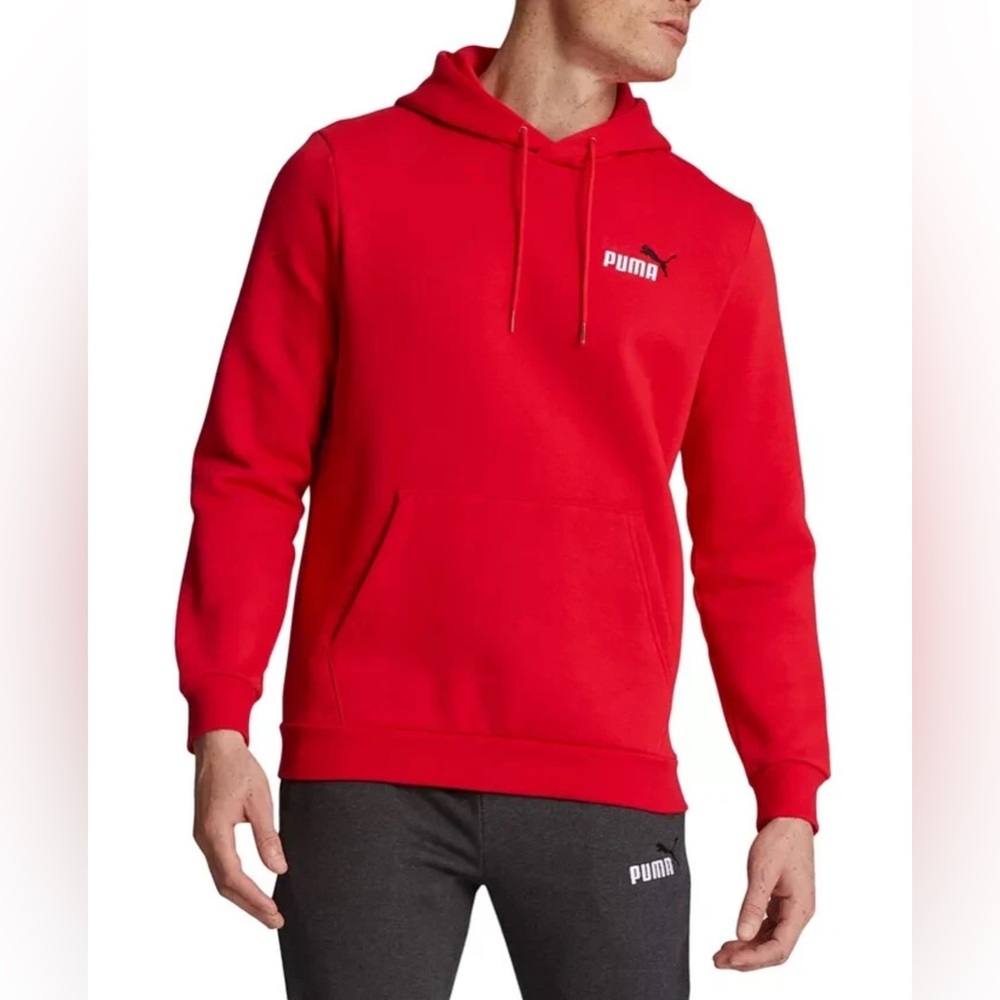Puma Men's Red Hoodie